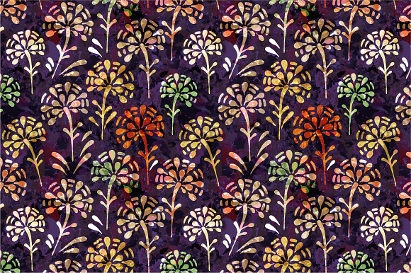 10 Bright Floral Patterns, Part III in Patterns - product preview 6