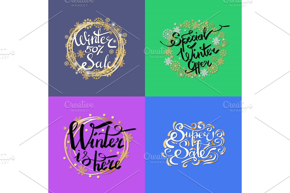 Winter Sale -50% Here on Vector Illustration in Objects - product preview 8