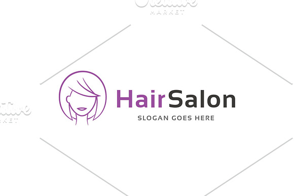 Hair Salon Logo in Logo Templates - product preview 1