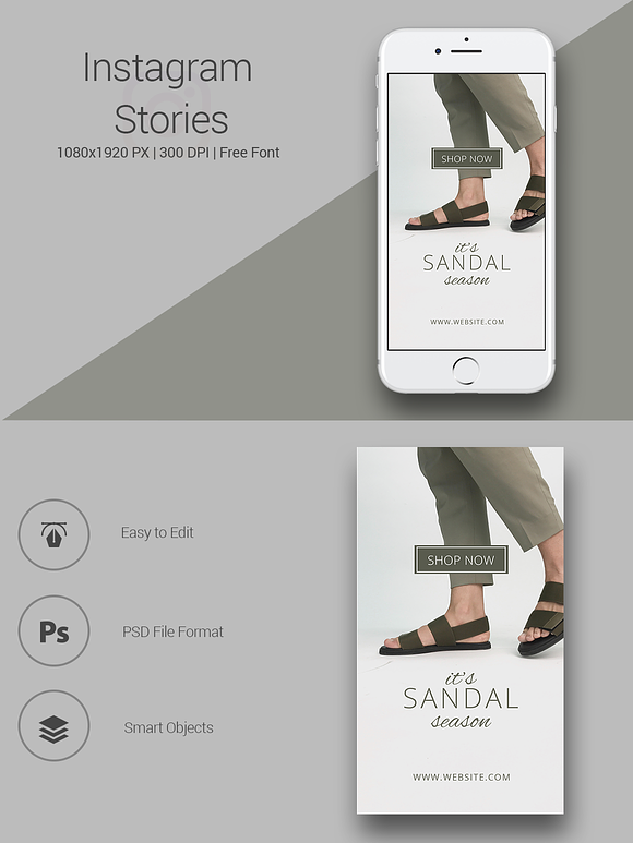 Shoes Shop Instagram Stories in Instagram Templates - product preview 1