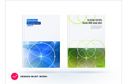Abstract design of business vector template