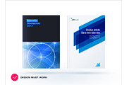 Abstract design of business vector template