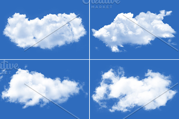 Clouds Brushes in Photoshop Brushes - product preview 1