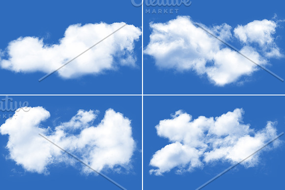 Clouds Brushes in Photoshop Brushes - product preview 2