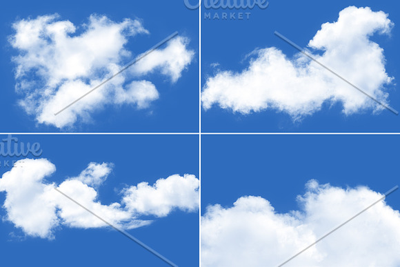 Clouds Brushes in Photoshop Brushes - product preview 7
