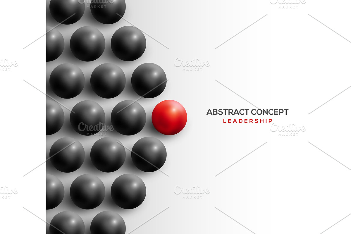 Abstract leadership concept in Illustrations - product preview 8