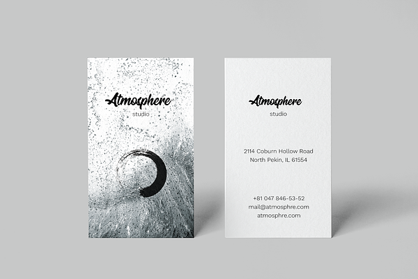 Atmosphere. Business Card Tpl.