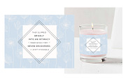 Love Quote Candle Label Template
