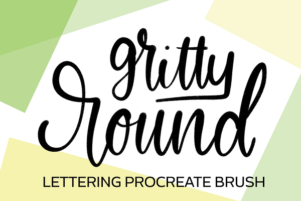 Gritty Round Procreate Brush