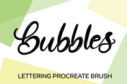 Bubble 3D Procreate Brush