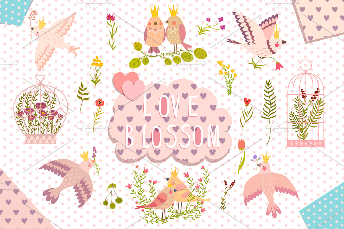 Love Blossom in Illustrations - product preview 8