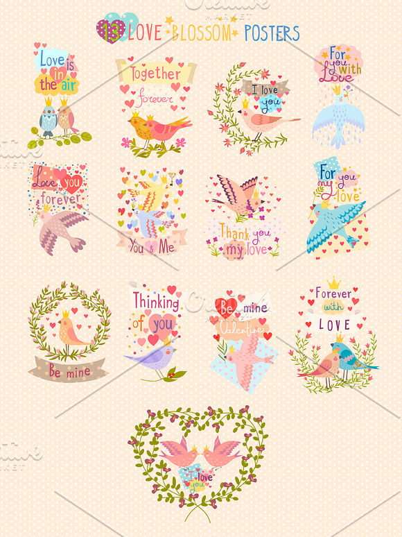 Love Blossom in Illustrations - product preview 2