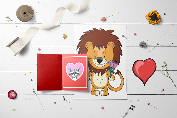 Cute Team | Animals clipart creator in Illustrations - product preview 2