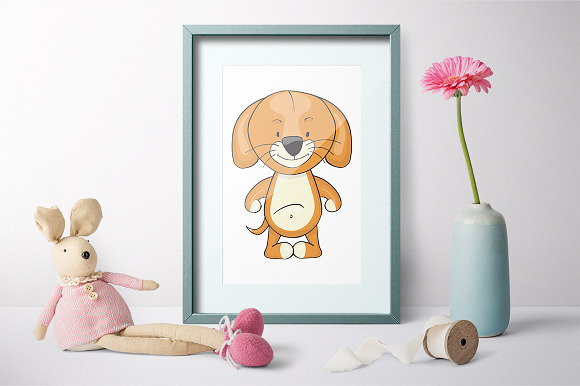 Cute Team | Animals clipart creator in Illustrations - product preview 3