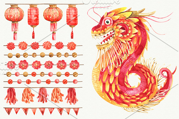 Chinese New Year in Illustrations - product preview 2
