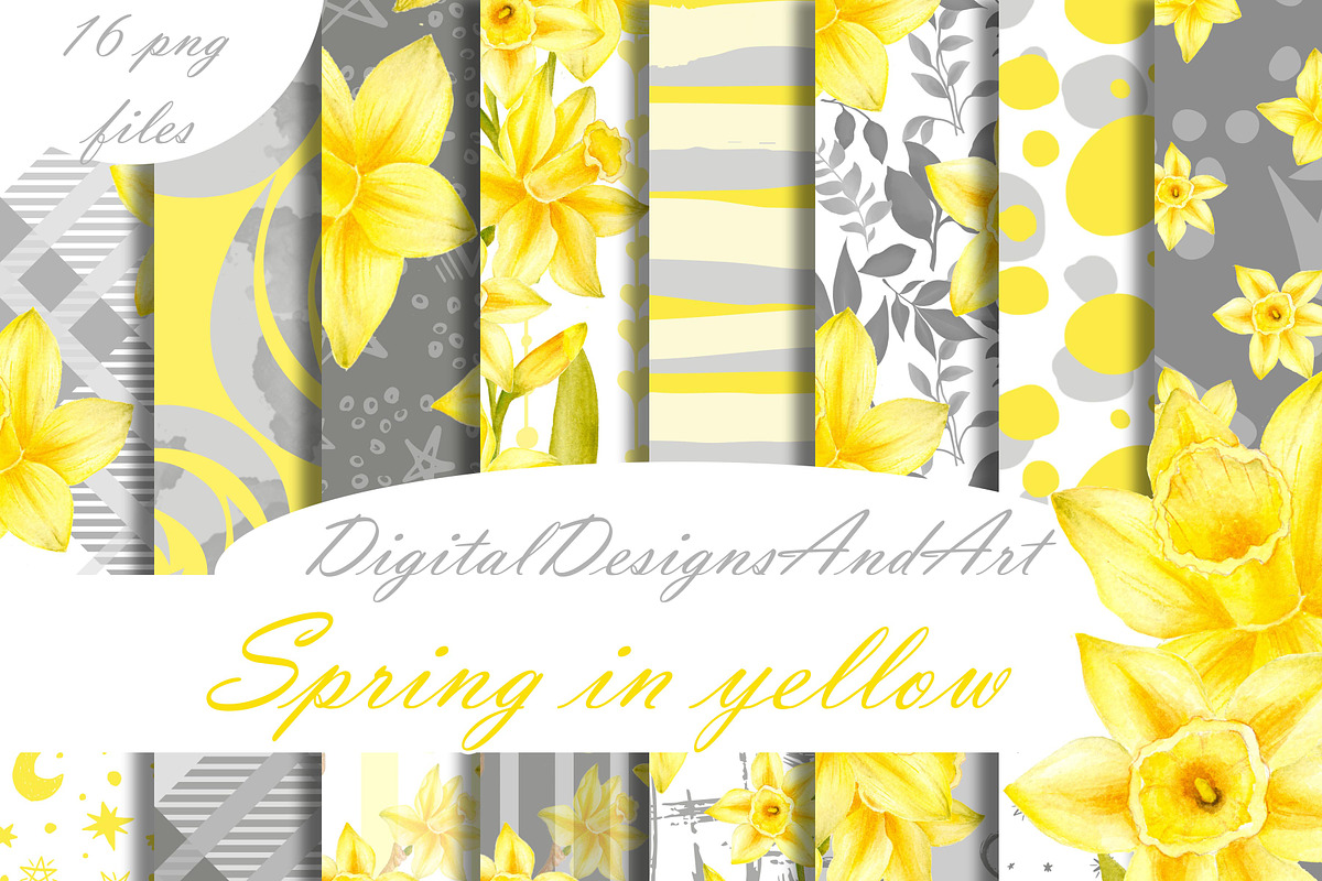 Spring in Yellow in Patterns - product preview 8