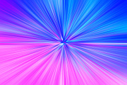 Pink and blue space teleportation blast illustration background