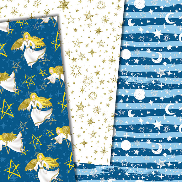 Christmas angels in Patterns - product preview 2