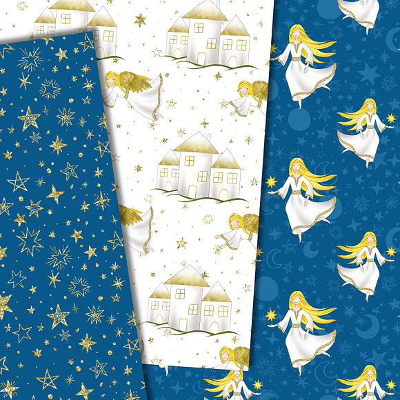 Christmas angels in Patterns - product preview 4