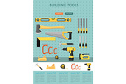 Building tools website template for store