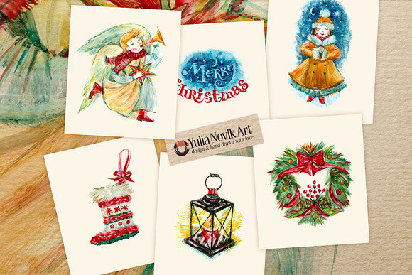 Merry Christmas in Illustrations - product preview 1