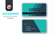 Abstract Business Card Template - 17