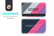 Abstract Business Card Template - 22