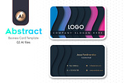 Abstract Business Card Template - 26