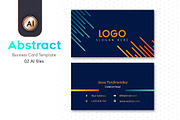 Abstract Business Card Template - 32