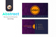 Abstract Business Card Template - 33