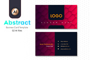 Abstract Business Card Template - 34
