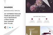 Sharon – Responsive Email template