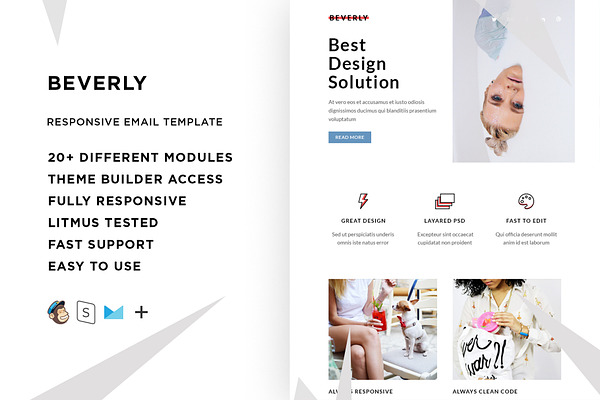 Beverly – Responsive Email template