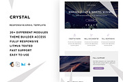Crystal – Responsive Email template