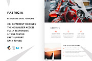Patricia – Responsive Email template
