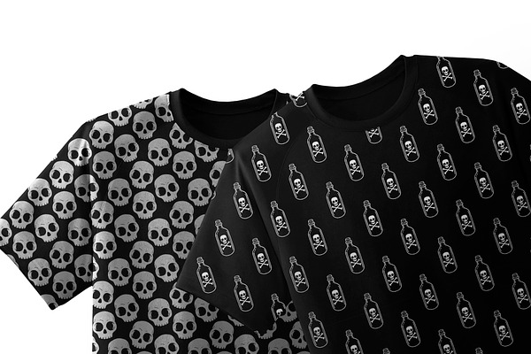 Skulls & Bones pattern set