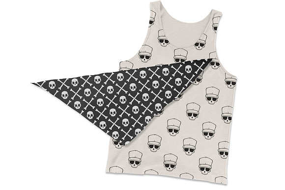 Skulls & Bones pattern set in Patterns - product preview 2