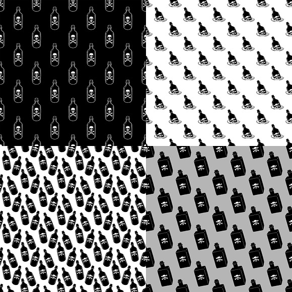 Skulls & Bones pattern set in Patterns - product preview 4