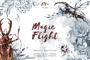 "Magic Flight" Watercolor Collection