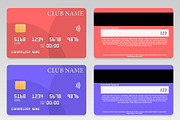 Vector Credit Card Pack (3 colors)