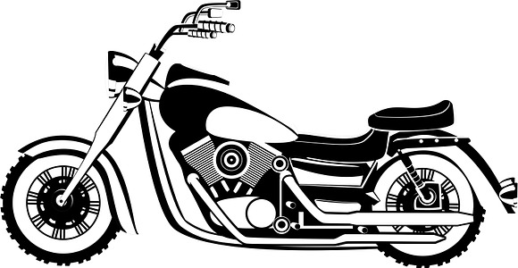 Motorbikes vector in Illustrations - product preview 2