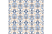 Geometric pattern with triangles