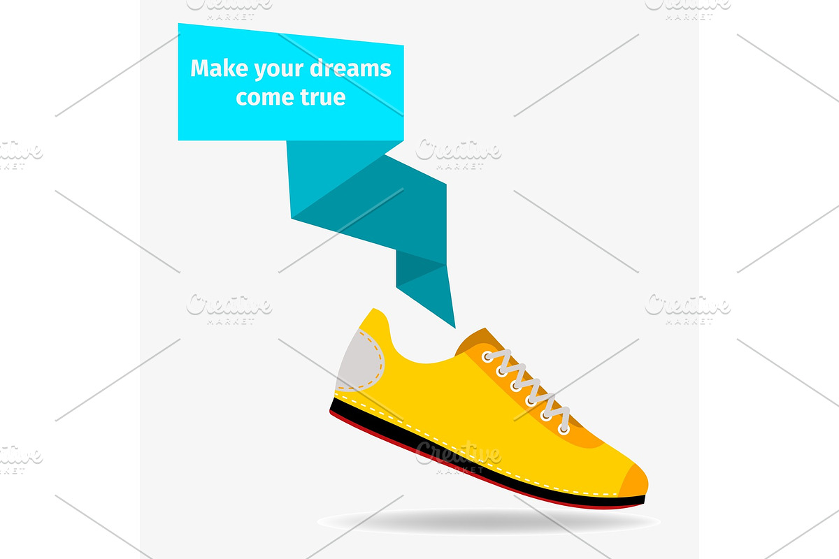 Sport shoes concept in Illustrations - product preview 8