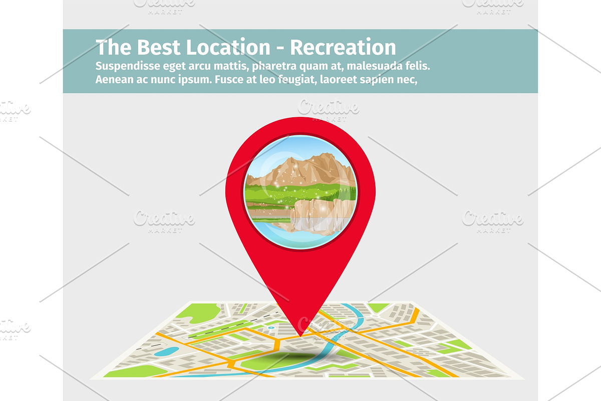 Best location for recreation in Illustrations - product preview 8