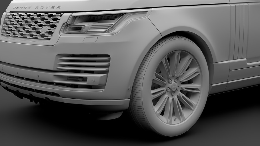 Range Rover Autobiography (L405)  in Vehicles - product preview 11