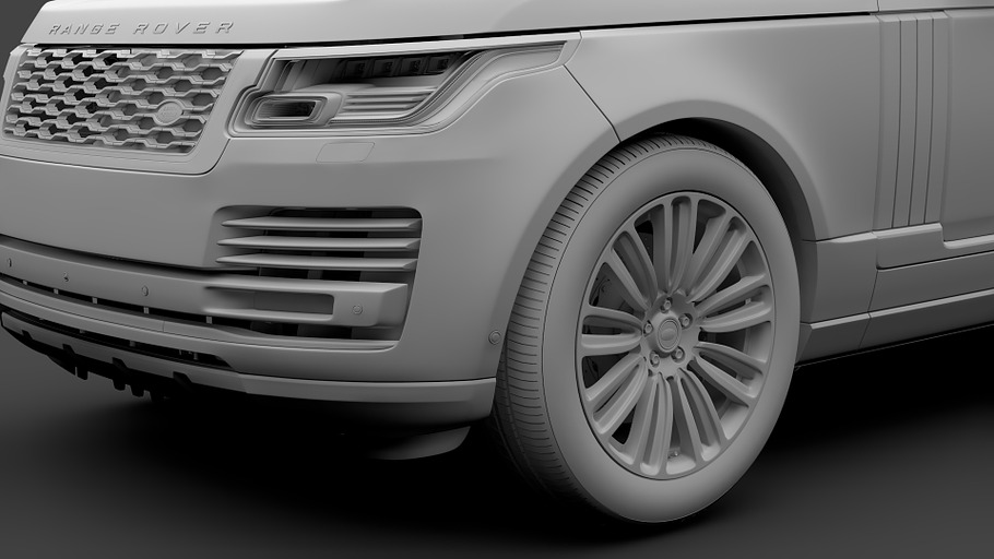 Range Rover Autobiography P400e in Vehicles - product preview 11