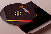CD / DVD Album Cover Design Template