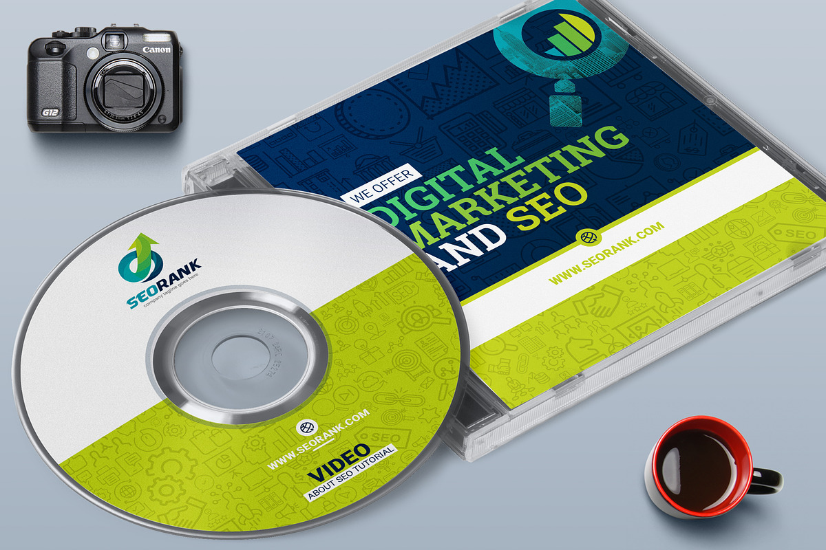 CD Label  -|-  Album Design Template in Templates - product preview 8