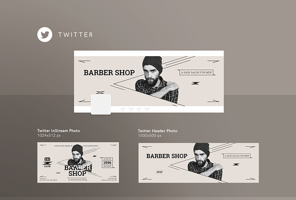 Branding Pack | Barber Shop in Branding Mockups - product preview 7