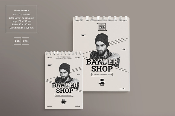 Branding Pack | Barber Shop in Branding Mockups - product preview 9